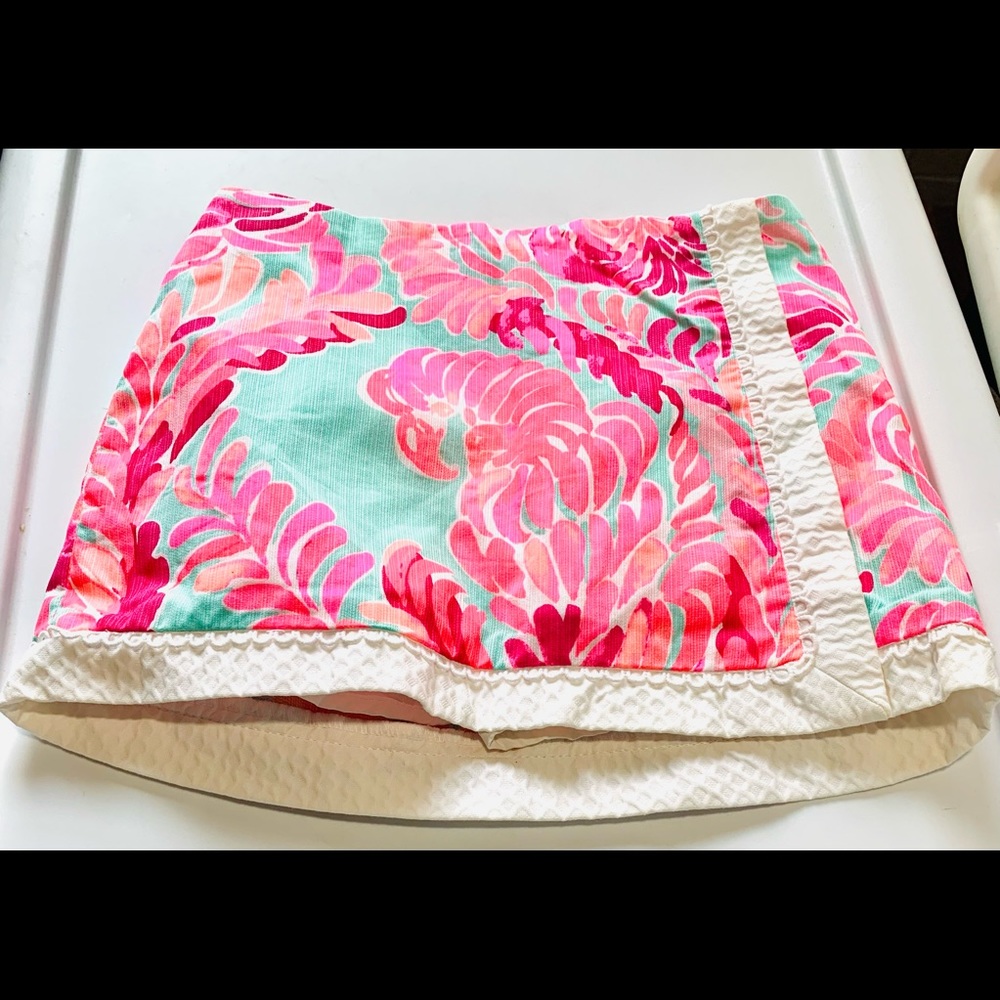 Lilly Pulitzer Joana skort in Love Birds Kids Sz 10